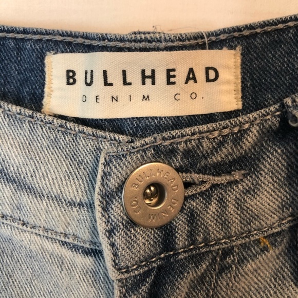 BULLHEAD Distressed Ripped Denim Shorts Size 1 - Picture 8 of 8